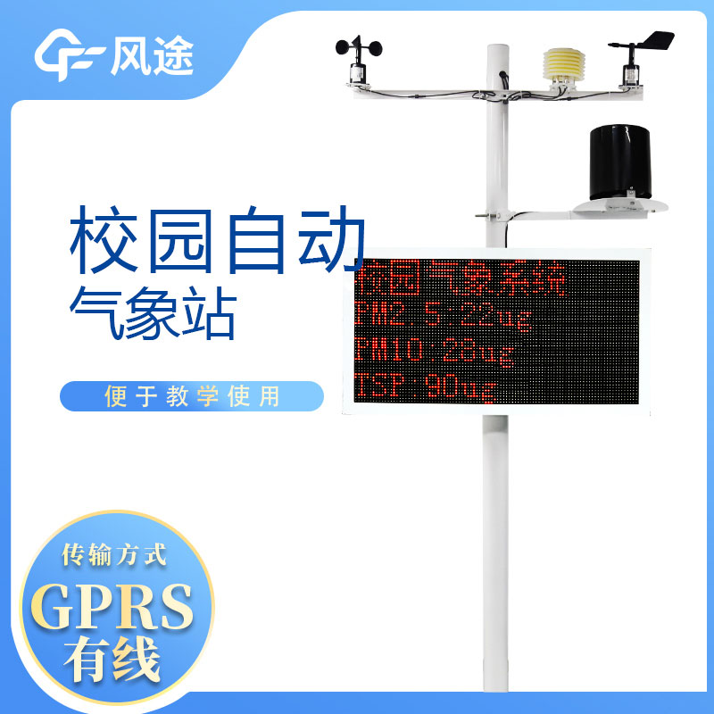 校園自動氣象站具備哪些基本功能呢？
