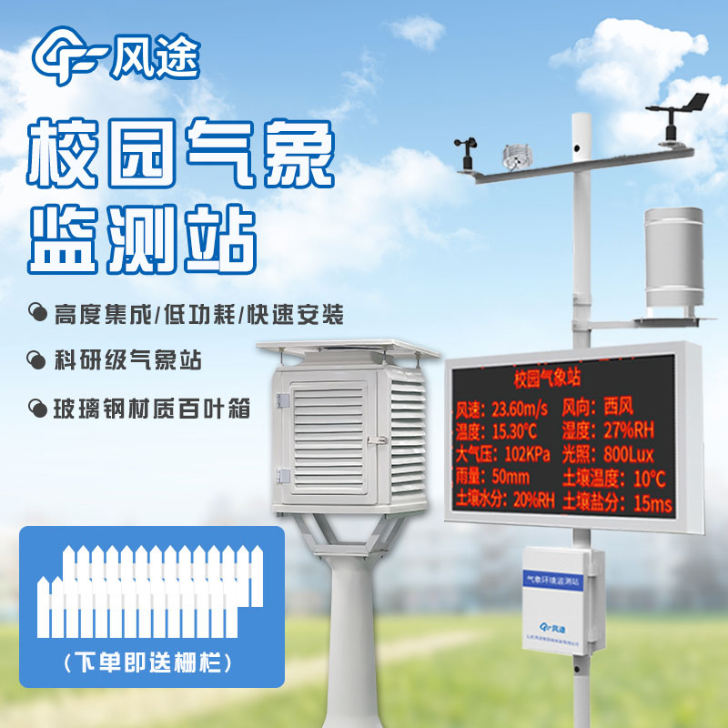 怎樣選擇校園氣象站的配置方式？